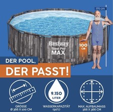 Bestway steel pro gebraucht kaufen  Stuttgart