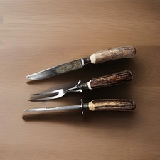 Tranchierbesteck dreizack soli gebraucht kaufen  Mömlingen