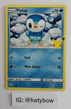 Pokemon Piplup OFICJALNA normalna karta 20/25 - 25. rocznica MCDonalds 2021 na sprzedaż  PL