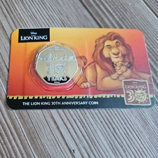 Lion king 50p for sale  MILTON KEYNES