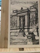 Ignoto militi cartolina usato  Trieste