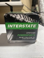 Interstate batteries ytx14l for sale  Cheshire