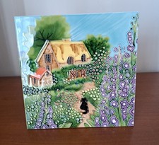 Decorative ceramic tile for sale  ROTHERHAM