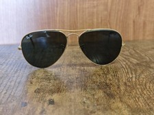 VINTAGE RAY BAN BL GOLD AVIATOR EYEGLASSES FRAME MADE IN USA AS IS FAIR #K134 comprar usado  Enviando para Brazil