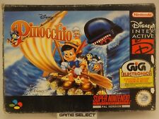 DISNEY PINOCCHIO NINTENDO SNES SUPER NES PAL EU EUR ITA ITALIANO GIG ORIGINALE comprar usado  Enviando para Brazil