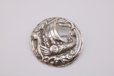 Sterling silver viking for sale  BATH