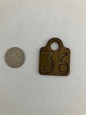 brass cattle tag for sale brass cattle tag for sale Fulton