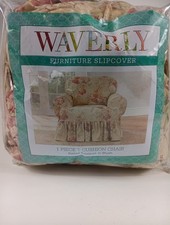 Waverly Cottage Robins buquê de balão de ovos 1 peça capa para cadeira com saia NOVO comprar usado  Enviando para Brazil