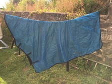 Horse blue fleece for sale  WELSHPOOL