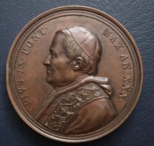 Medaglia papale pio usato  Partinico