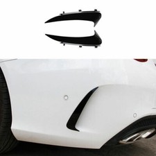 Para Benz Classe C W205 C63 C43 Preto 2015-2021 PARA-CHOQUE TRASEIRO VENTILAÇÃO LATERAL CANARDS ACABAMENTO comprar usado  Enviando para Brazil