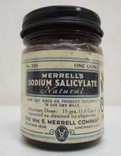 VINTAGE WM. Frasco de vidro âmbar salicilato de sódio S. MERRELL FARMÁCIA comprar usado VINTAGE WM. Frasco de vidro âmbar salicilato de sódio S. MERRELL FARMÁCIA comprar usado  Enviando para Brazil