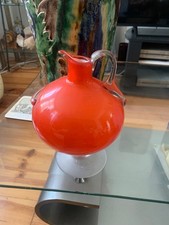Vaso de vidro italiano vintage Muraro opalina grande meados do século comprar usado  Enviando para Brazil