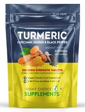 Turmeric tablets 4000mg for sale  LOANHEAD