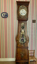 Horloge comtoise fleurie d'occasion  Châtellerault