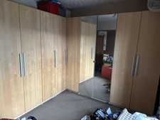 Ikea wardrobes light for sale  BLACKBURN