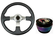 Chrome sports steering for sale  PETERBOROUGH