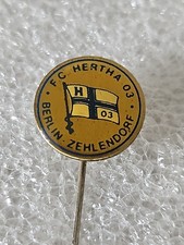 Fußball anstecknadel hertha gebraucht kaufen  Gotha
