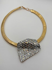 Mesh collar rhinestone for sale  Sully