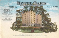 Chico, CALIFÓRNIA - Hotel Oaks - PUBLICIDADE - 1919 comprar usado  Enviando para Brazil