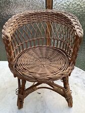 Fauteuil enfant rotin d'occasion  Ferrières-en-Gâtinais