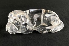 Clear glass dog for sale  Mcminnville