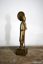 Buddhist brass monk for sale  LAUNCESTON