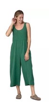 Macacão Patagonia M Hemp Garden Island perna larga macacão verde 75015 boho granola comprar usado  Enviando para Brazil