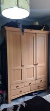 Freestanding wooden wardrobe for sale  LEICESTER