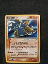 Pokemon groudon card for sale  WOKING