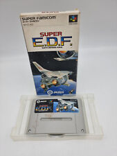 SUPER E.D.F. No Manual Super Famicom Giappone Usato comprar usado  Enviando para Brazil