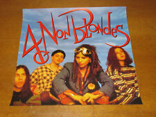4 NON BLONDES - ORIGINAL UK PROMO POSTER  comprar usado  Enviando para Brazil