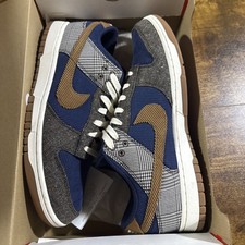 Usado, Nike Dumk Low Midnight Navy Ale Marrom Tamanho 11.5 Usado BARATO comprar usado  Enviando para Brazil