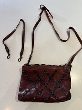 Bolsa Campomaggi de couro marrom cravejada 2 alças  comprar usado  Enviando para Brazil