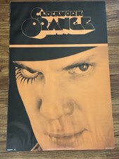 POSTER DE FILME VINTAGE 1995 Laranja Mecânica Alex Face Pyramid America 24x36 Raro comprar usado  Enviando para Brazil