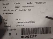 Automatic transmission 2016 for sale  Toledo