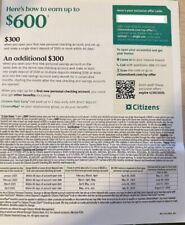 Citizens bank 600 for sale  Brooklyn