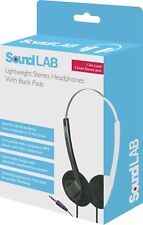 Soundlab black headphones for sale  RUNCORN