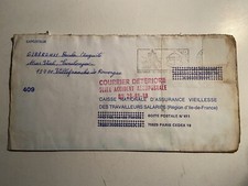 Rare lettre détériorée d'occasion  Villiers-sur-Marne