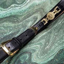 Versace belt medusa for sale  UK