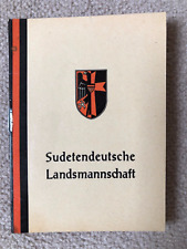 Mitgliedsbuch sudetendeutschen gebraucht kaufen  Kürten