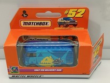 Matchbox Superfast / MB 405 - '67 VW Delivery Van - Azul - Design de peixe piranha , usado comprar usado  Enviando para Brazil
