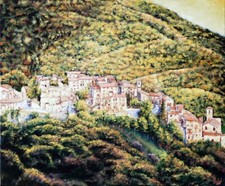 Olio tela originale usato  Rieti