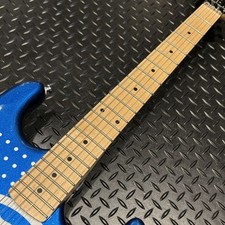 Guitarra elétrica KRAMER Baretta gráficos personalizados lótus branco azul doce comprar usado  Enviando para Brazil