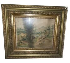 Antique village scene for sale  Brooklyn