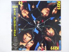 Kiss Crazy Nights Polystar R28R-2024 Japan  VINYL LP OBI comprar usado  Enviando para Brazil