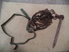 Horse tether chain for sale  CARNFORTH