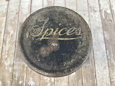 Antique round tin for sale  Lewisburg