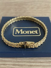 Vintage monet gold for sale  LEICESTER