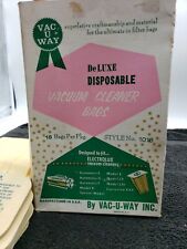 11 bolsas de papel para aspiradora Electrolux en caja vintage hechas en EE. UU. Brooklyn NY segunda mano  Embacar hacia Argentina